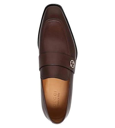 gucci broadwick loafer brown|Gucci loafers brown women us.